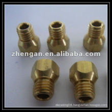 Hex brass screw